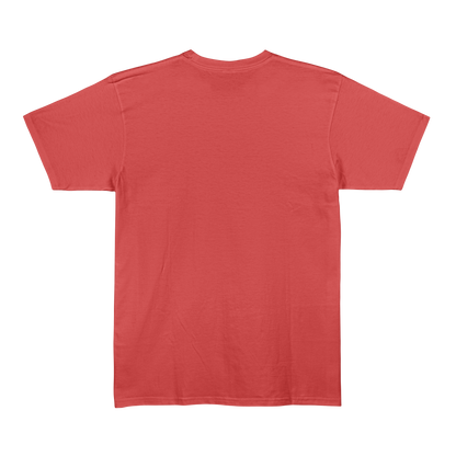 Carmine Red Unisex Regular Fit Tshirt - BURBENT®