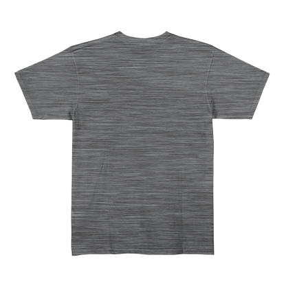 Charcoal Melange Unisex Regular Fit Tshirt - BURBENT®