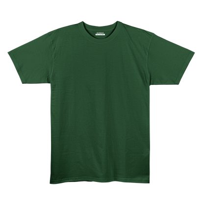 Dark Green Unisex Regular Fit Tshirt - BURBENT®
