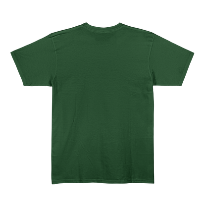 Dark Green Unisex Regular Fit Tshirt - BURBENT®