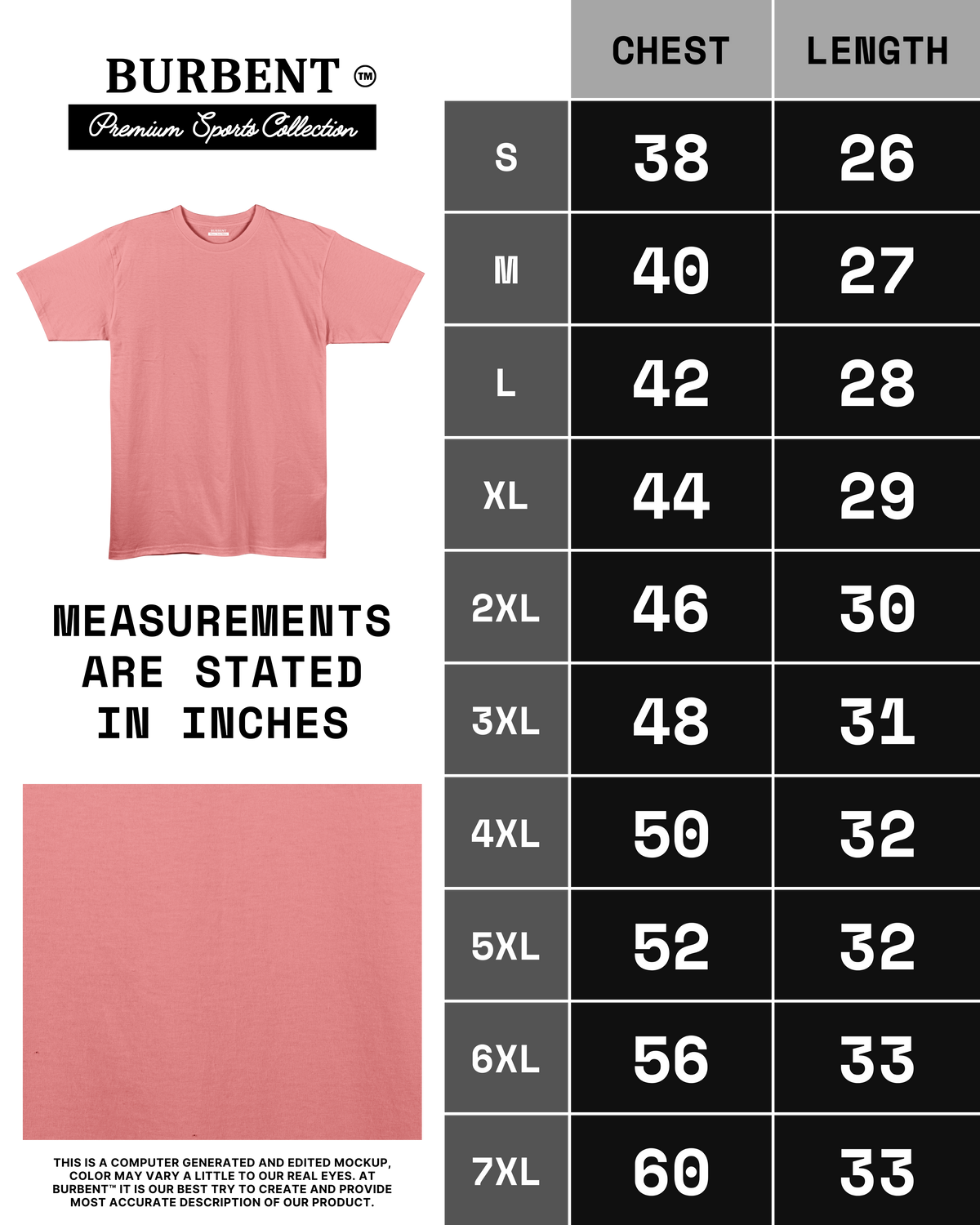 Flamingo Pink Classic Unisex Cotton T-Shirt - BURBENT®