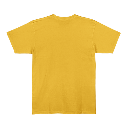 Golden Yellow Unisex Regular Fit Tshirt - BURBENT®