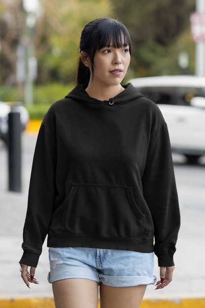 Black Unisex Sweatshirt Hoodie - BURBENT®
