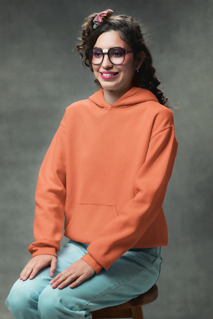 Coral Unisex Sweatshirt Hoodie - BURBENT®