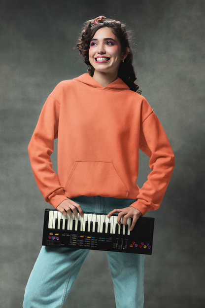 Coral Unisex Sweatshirt Hoodie - BURBENT®