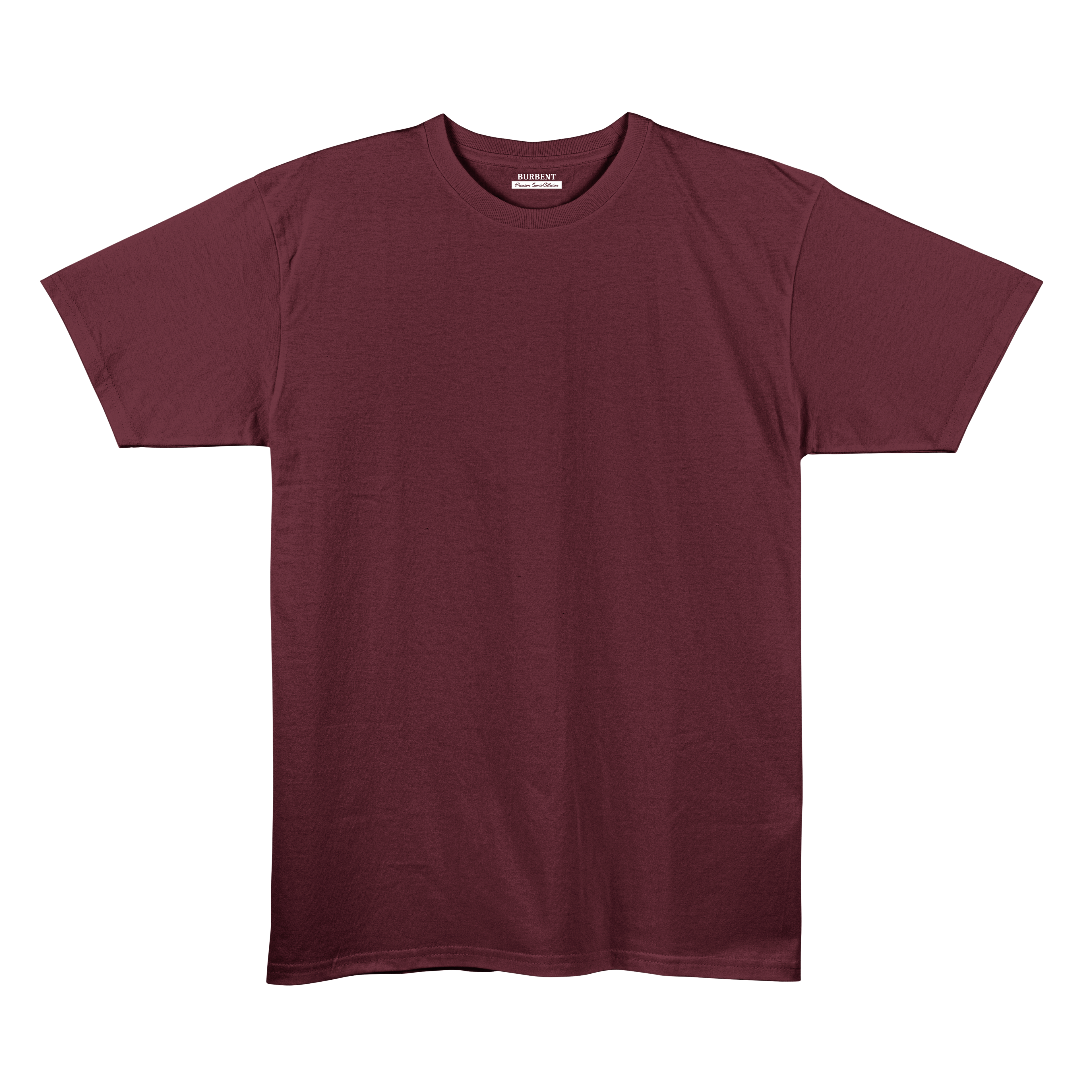 Maroon Unisex Regular Fit Tshirt - BURBENT®