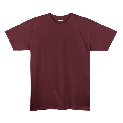 Maroon Unisex Regular Fit Tshirt - BURBENT®