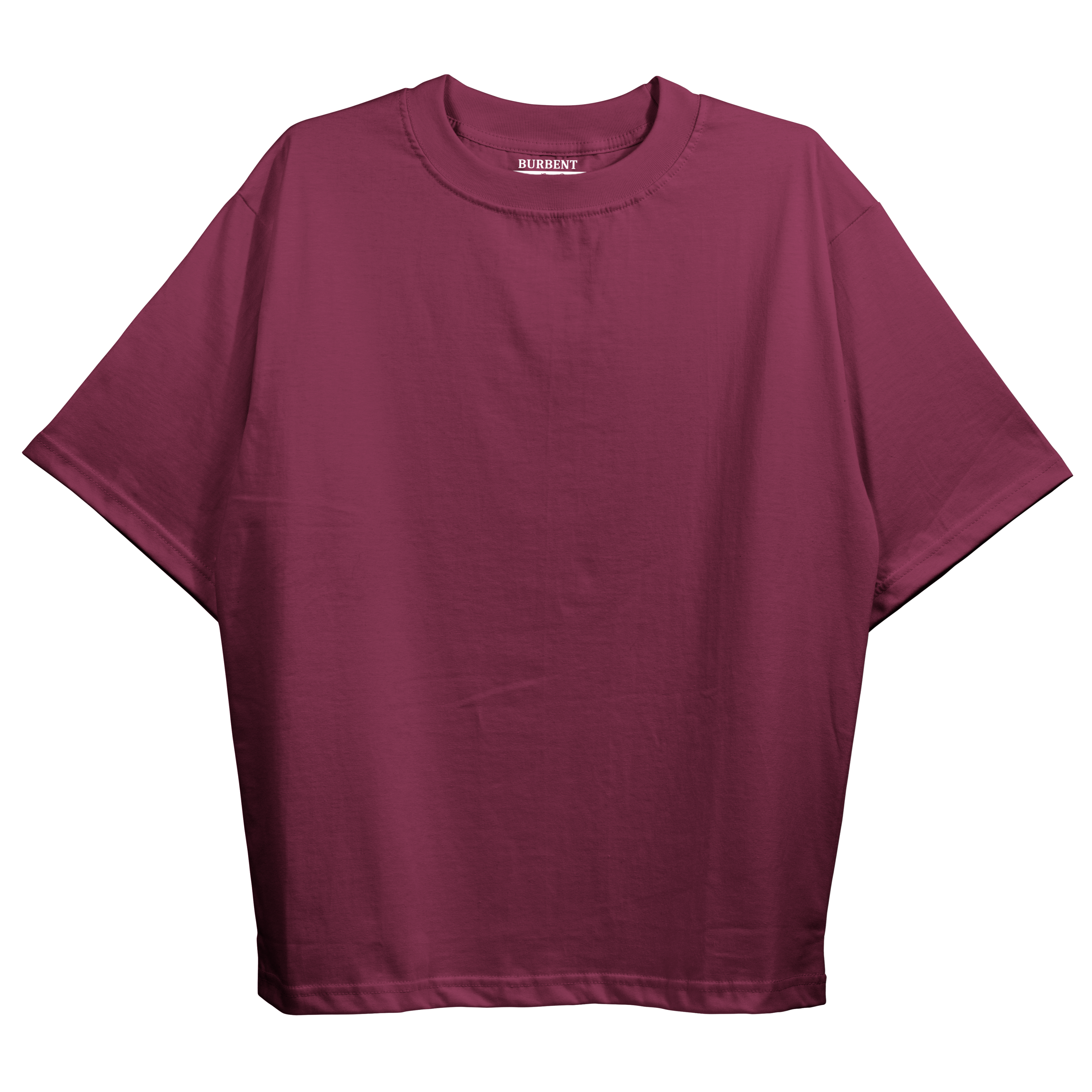 Maroon Oversized Fit Unisex Tshirt