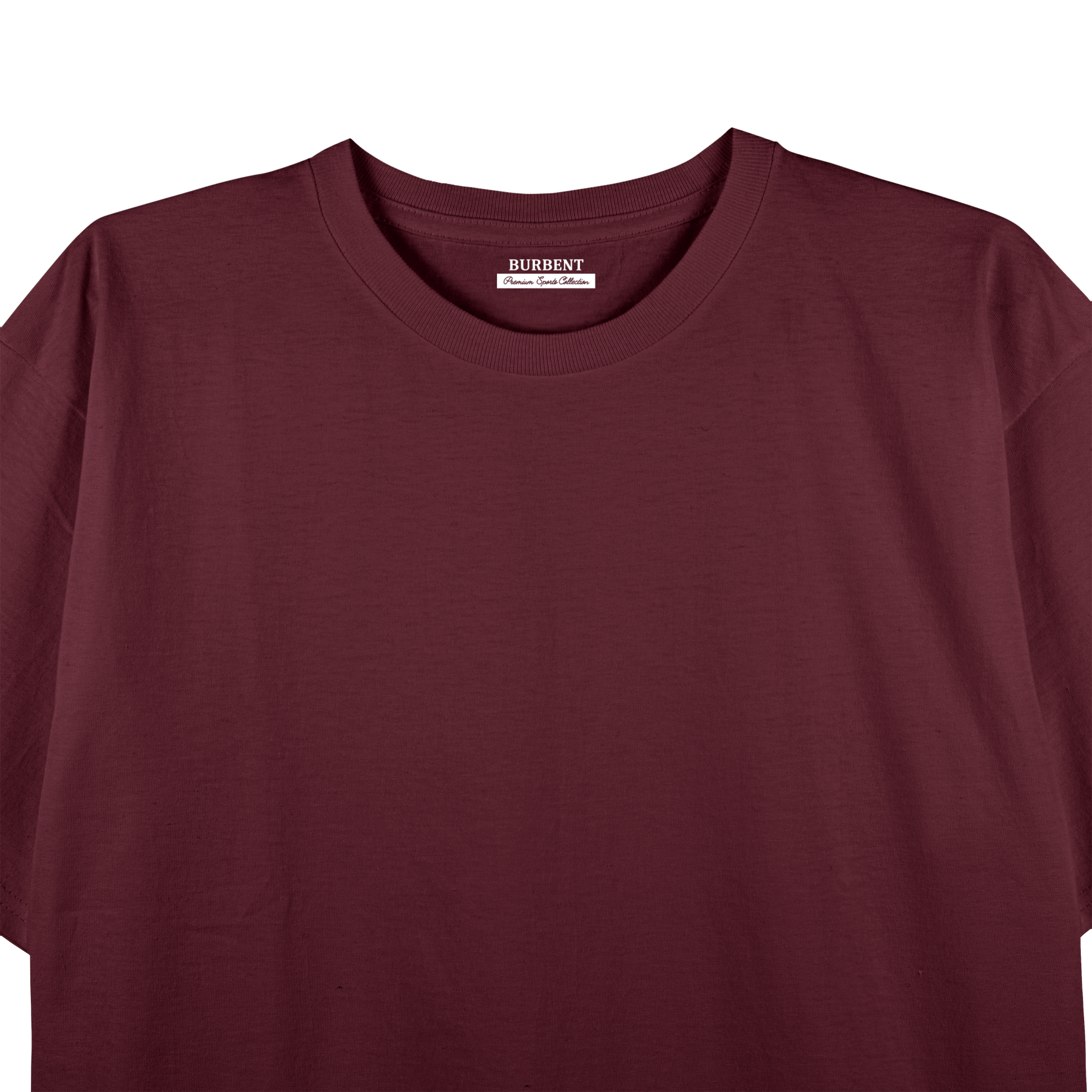 Maroon Unisex Regular Fit Tshirt - BURBENT®