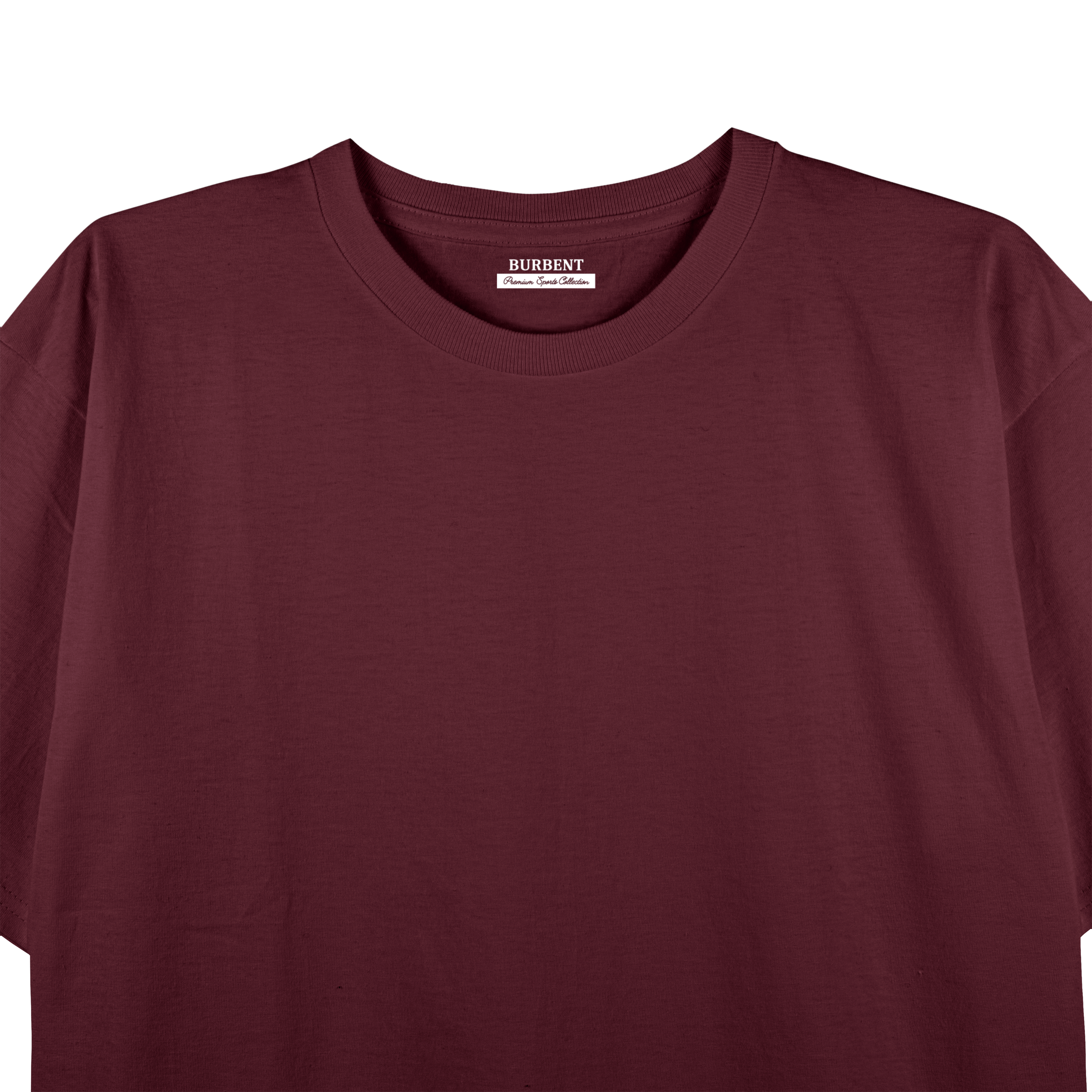 Maroon Unisex Regular Fit Tshirt - BURBENT®