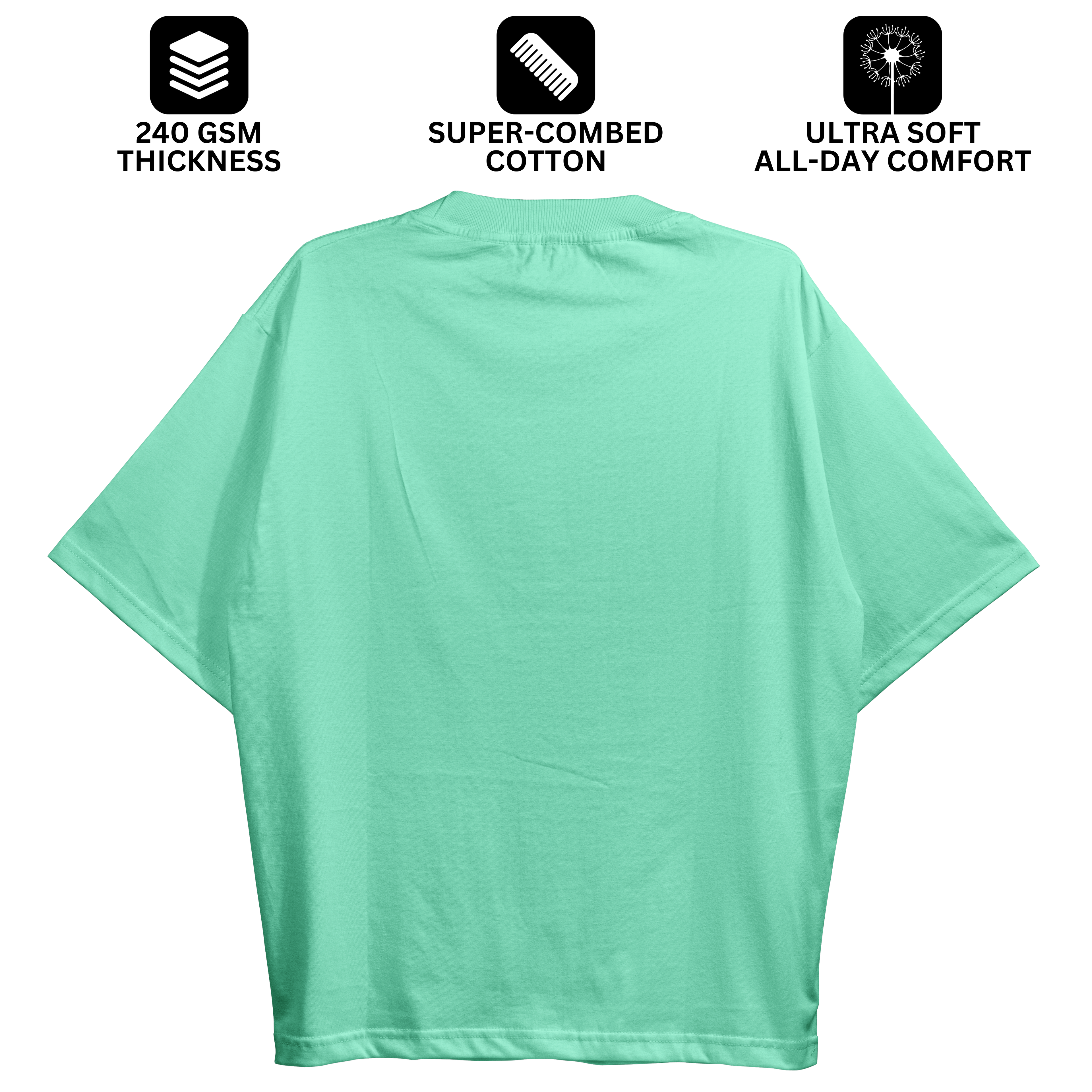Mint Oversized Fit Unisex Tshirt