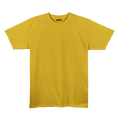 Mustard Unisex Regular Fit Tshirt - BURBENT®