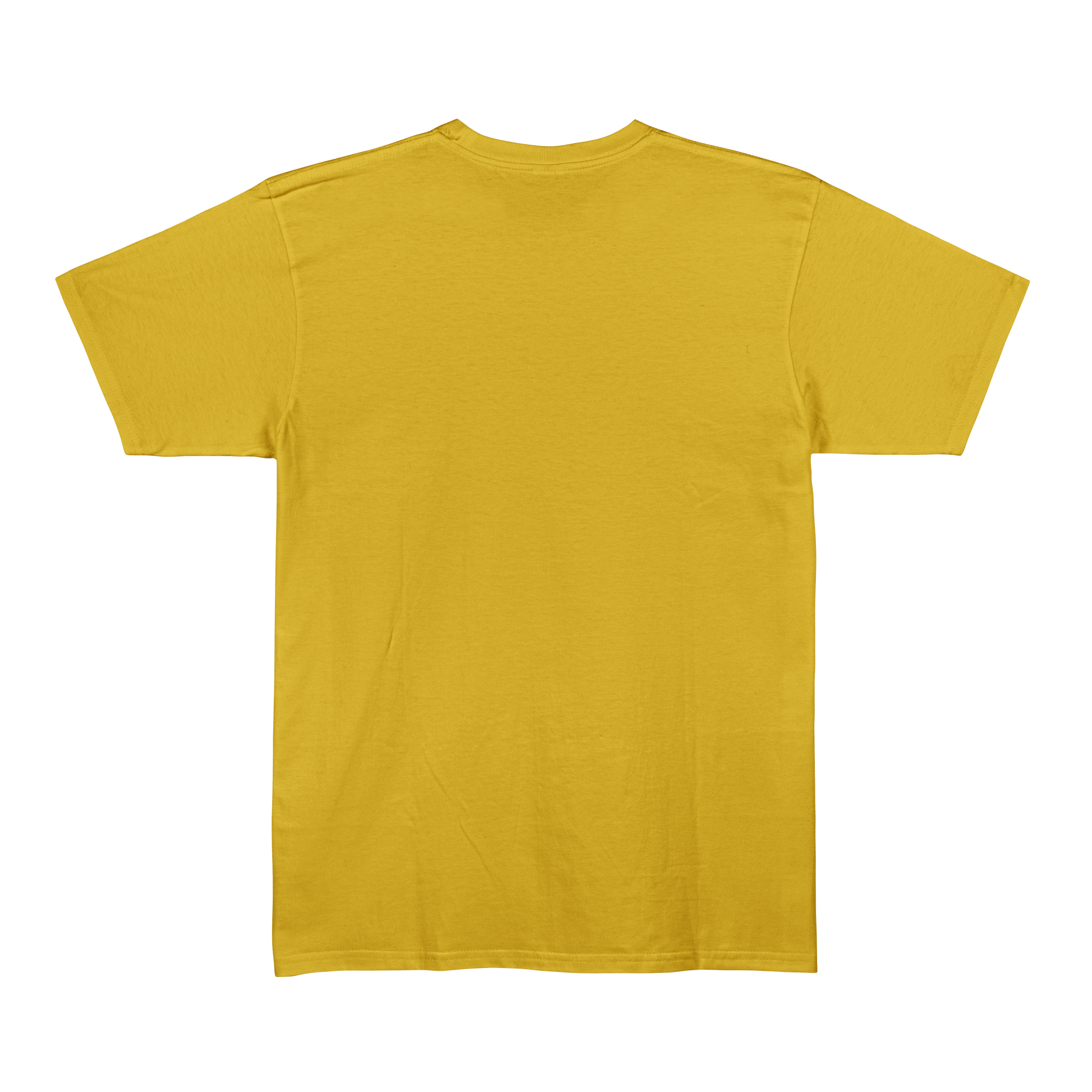 Mustard Unisex Regular Fit Tshirt - BURBENT®