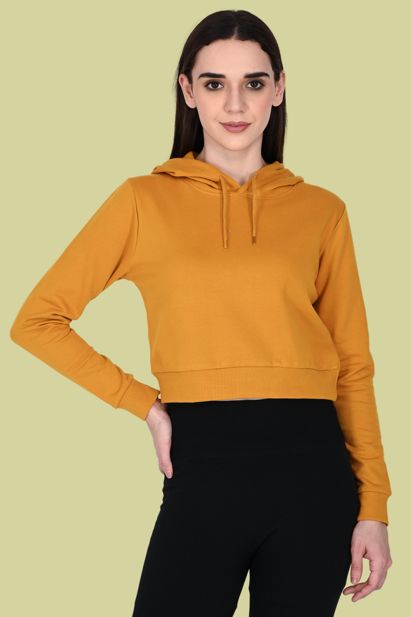 Mustard Crop Hoodie