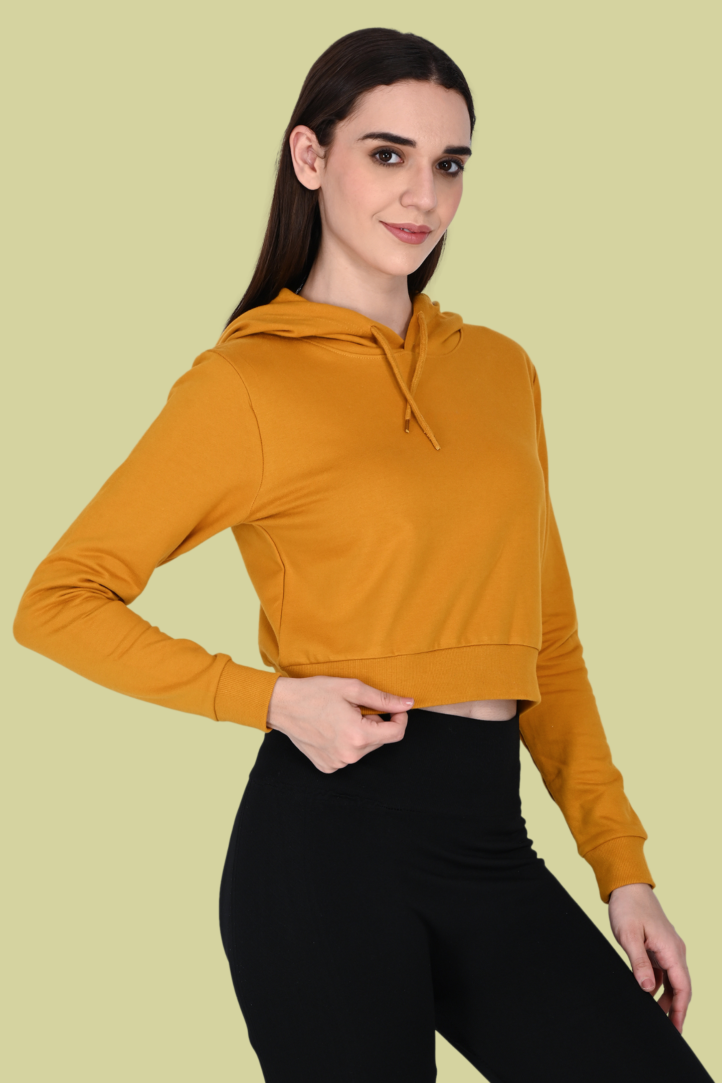 Mustard Crop Hoodie