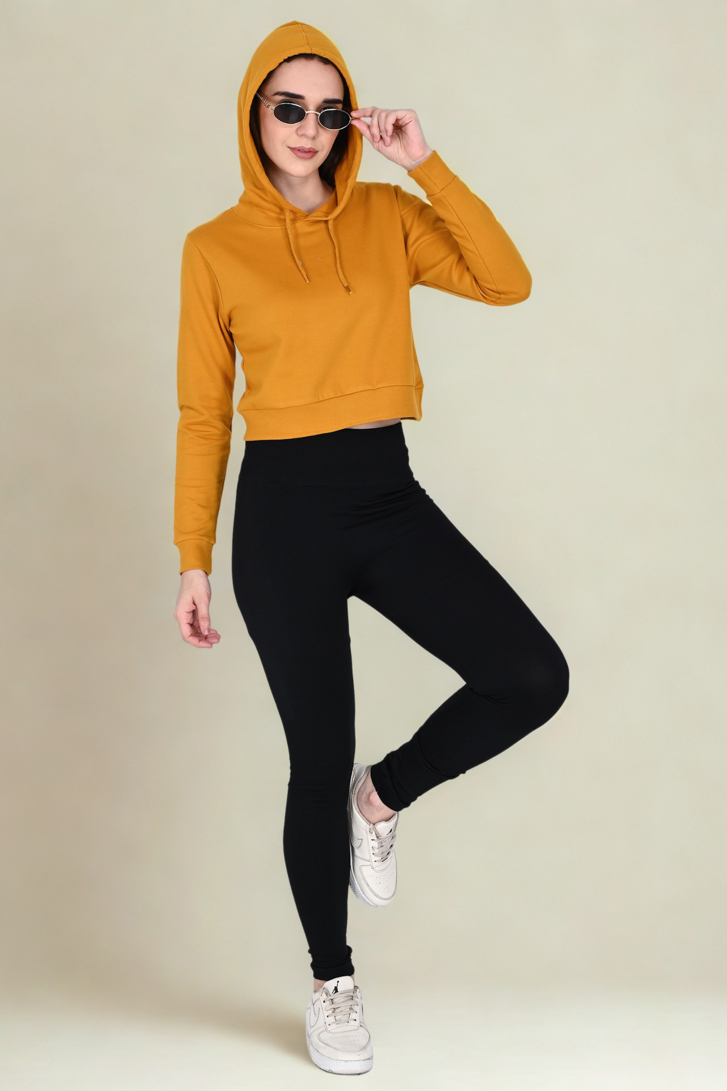 Mustard Crop Hoodie