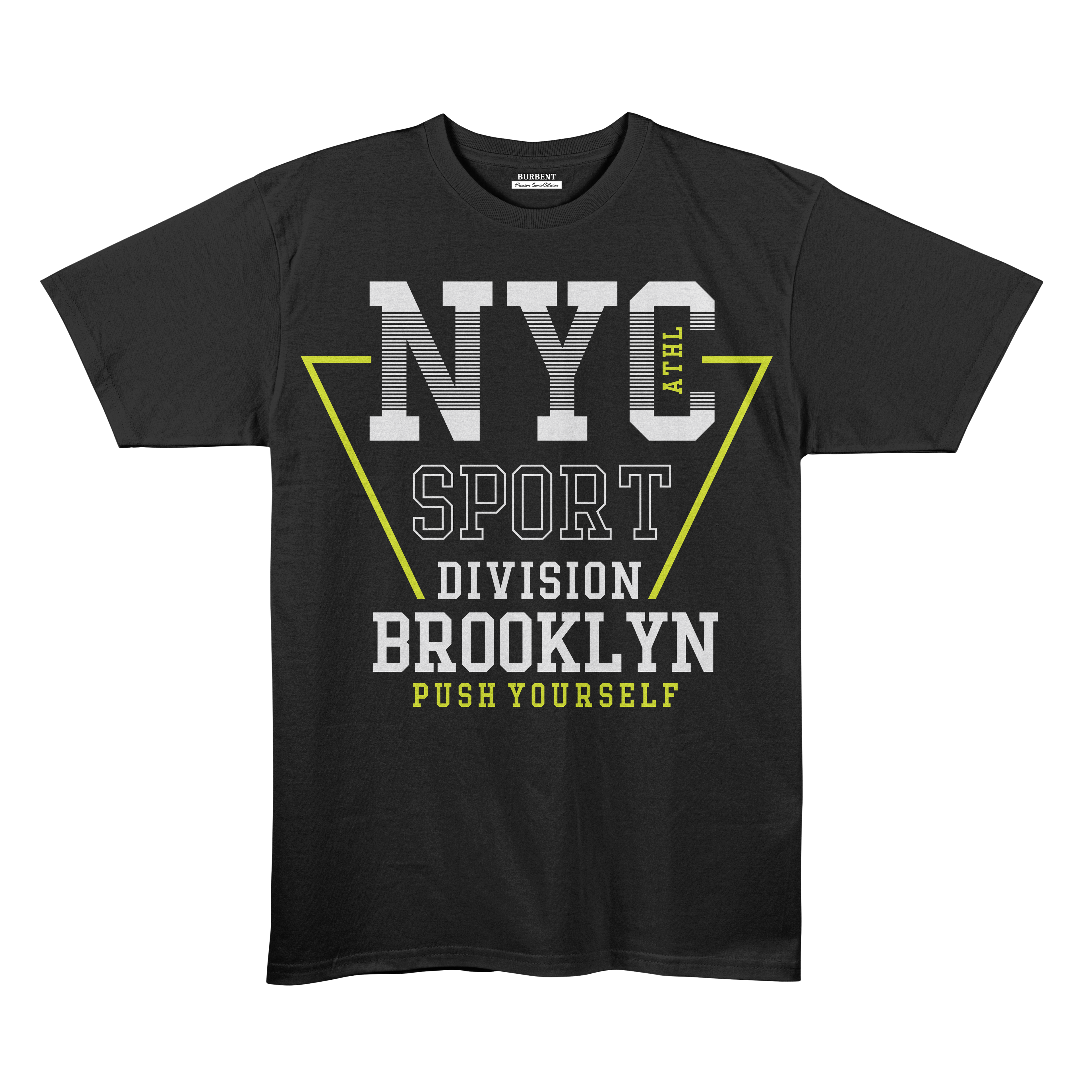 NYC Sport Division Athletic Black Tee