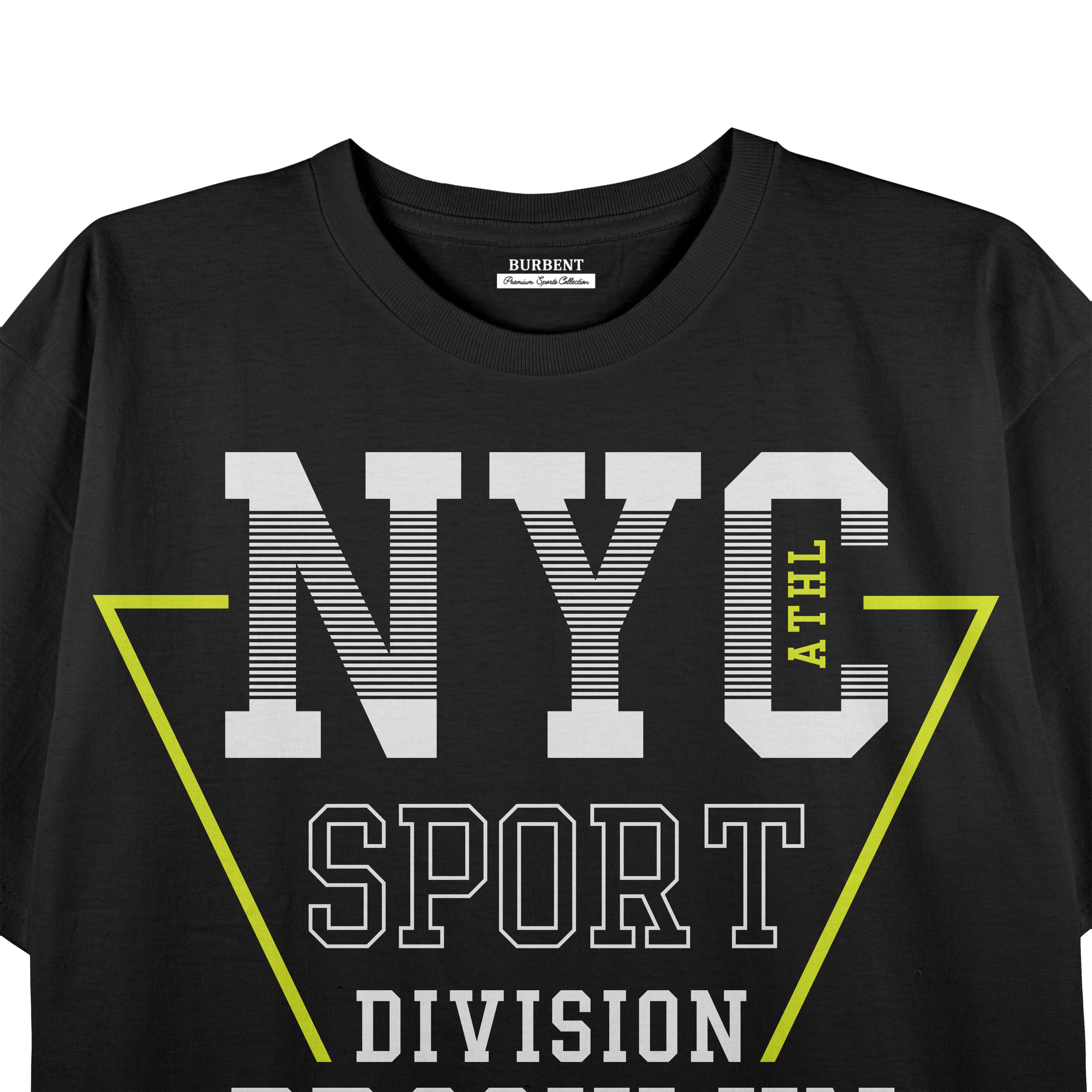 NYC Sport Division Athletic Black Tee