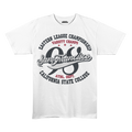 San Francisco Varsity Championship Graphic Premium Stretch T-Shirt – White