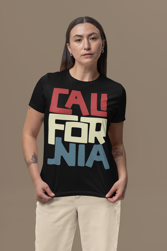California Tri-Color Tee - BURBENT®