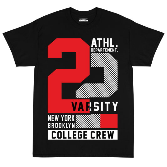 Varsity 22 College Crew Athletic Unisex T-Shirt