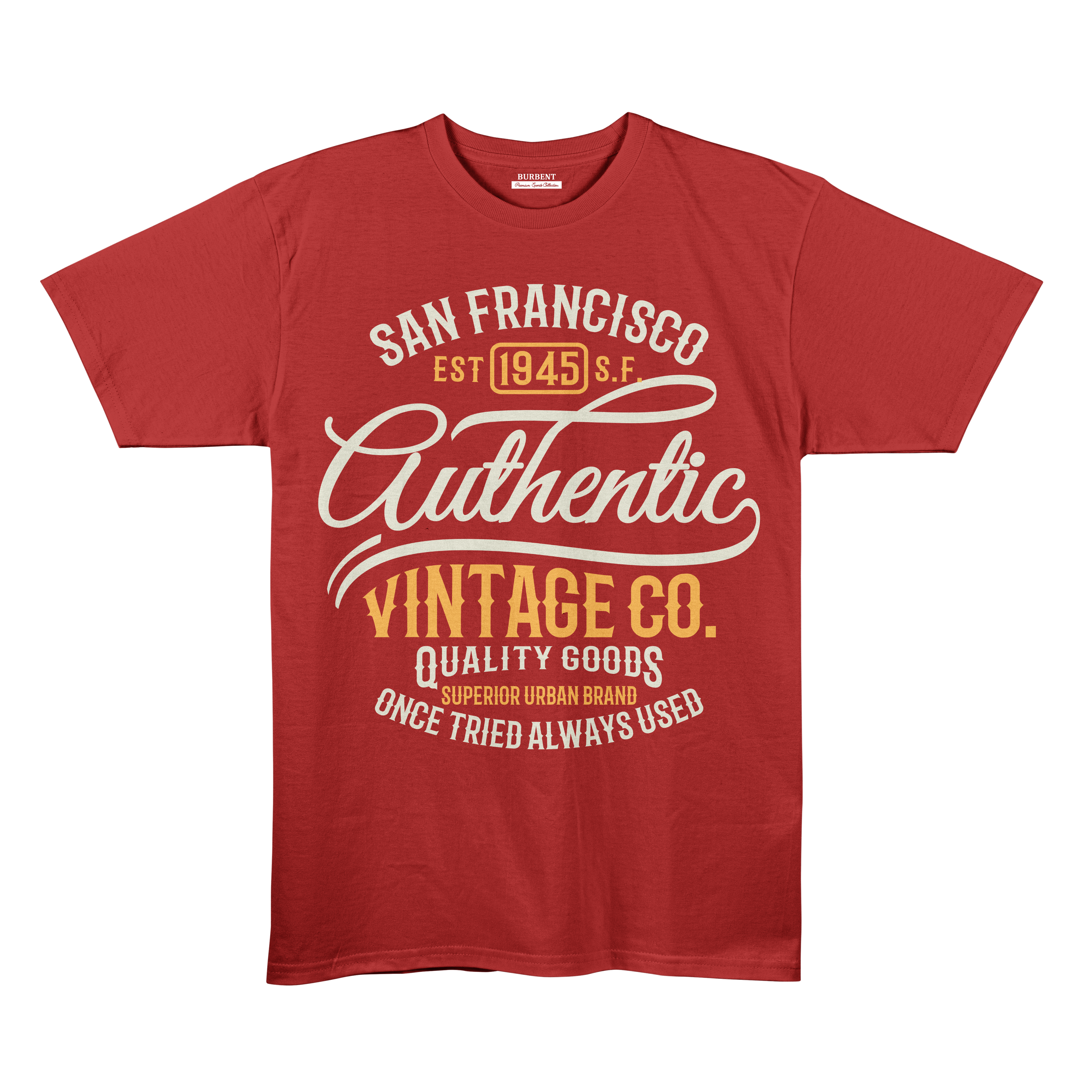 San Francisco Vintage '45 Premium Red Tee