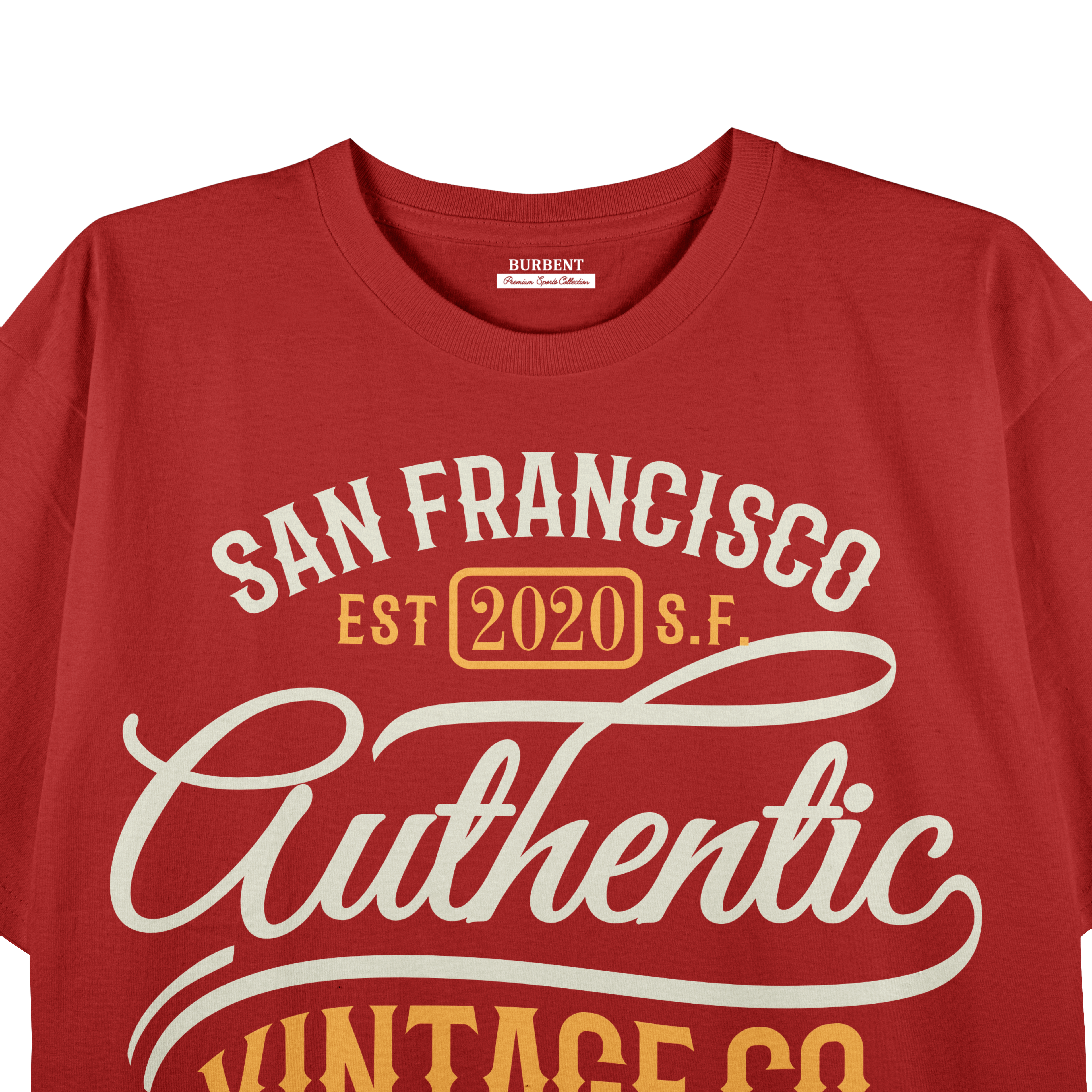 San Francisco Vintage '45 Premium Red Tee