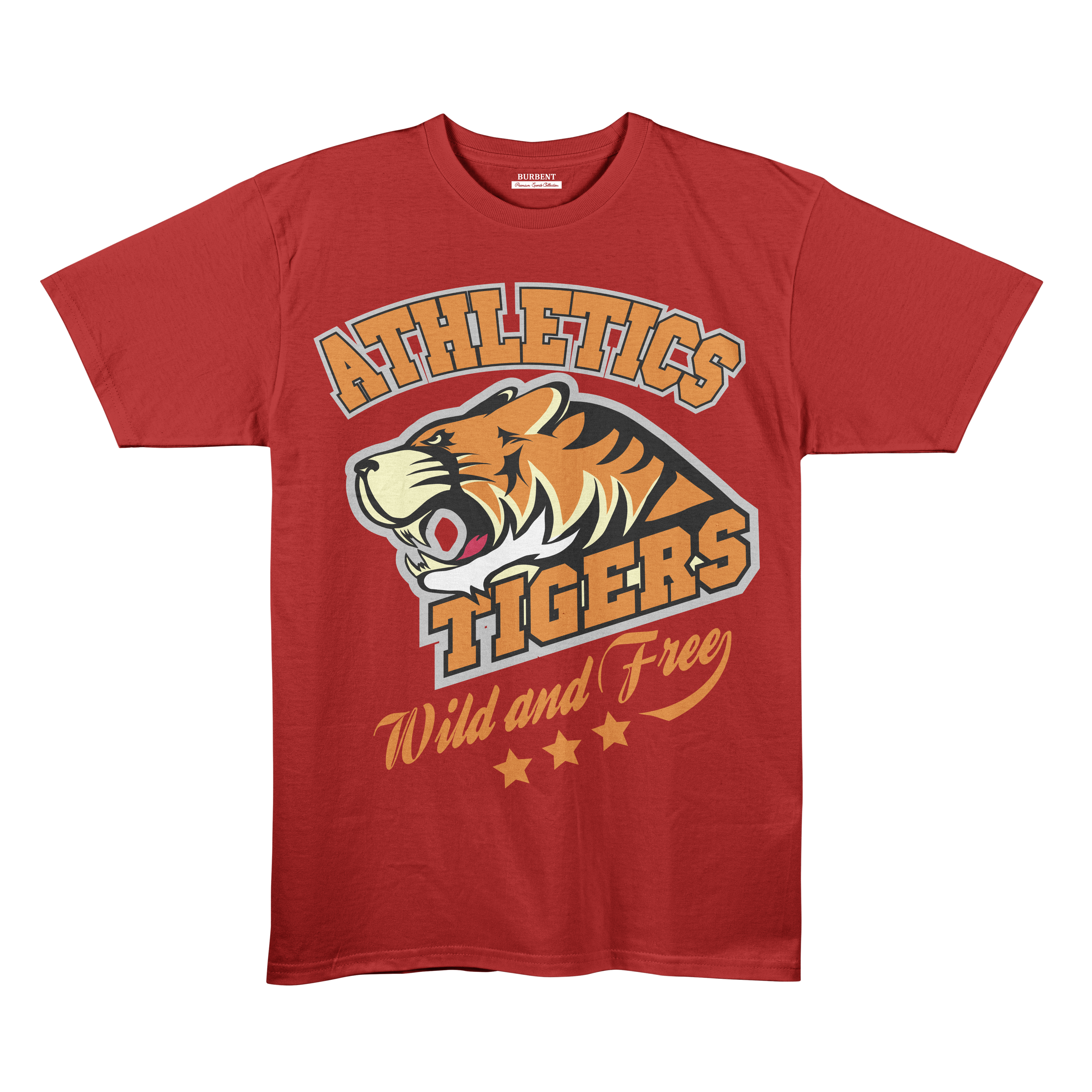 Athletics Tigers Wild and Free Graphic Tee