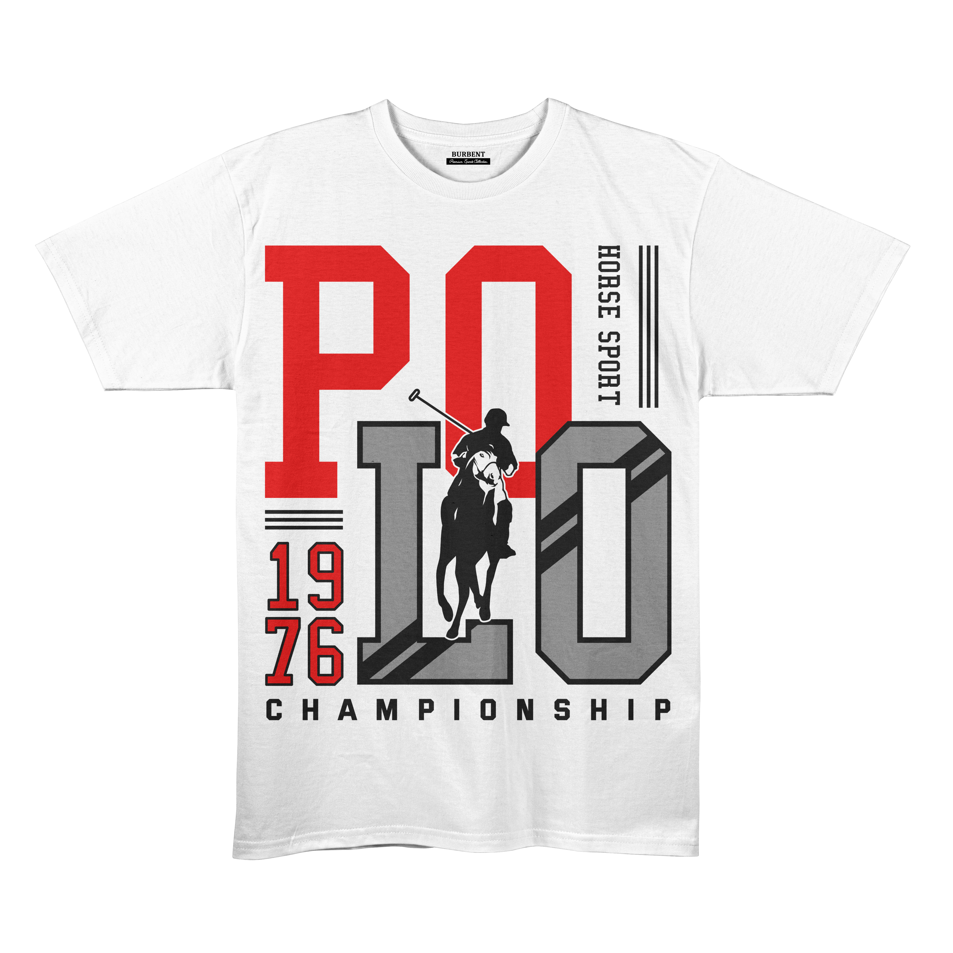 Burbent Polo Horse Sport Championship Tee