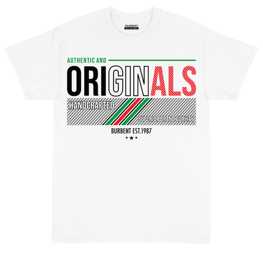 White Originals Handcrafted Authentic Unisex T-Shirt