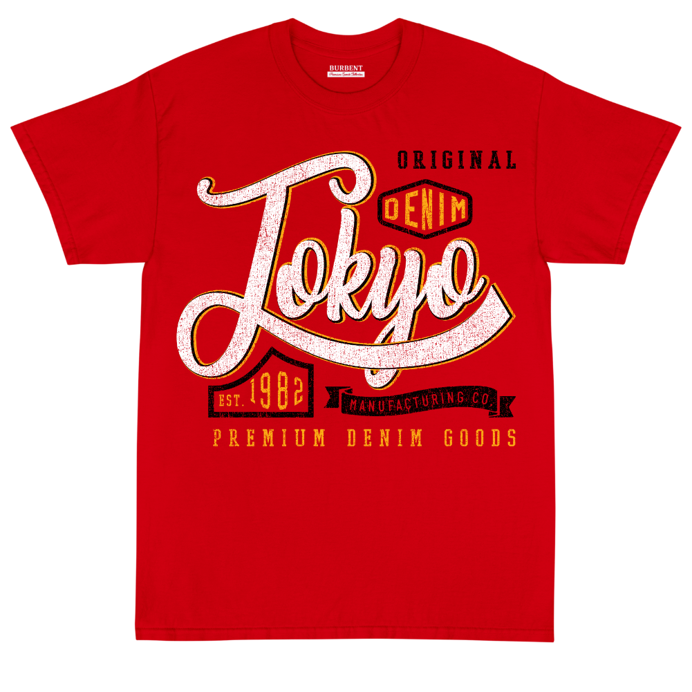 Tokyo Denim Original Graphic Unisex Premium T-Shirt