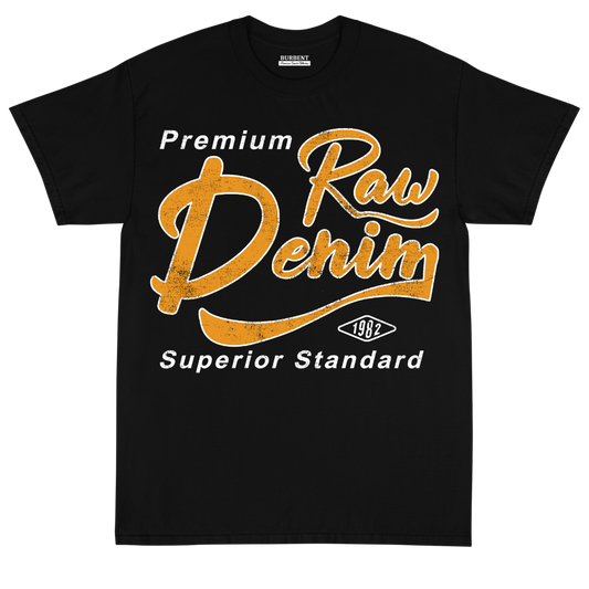 Raw Denim Premium Graphic Unisex Cotton T-Shirt