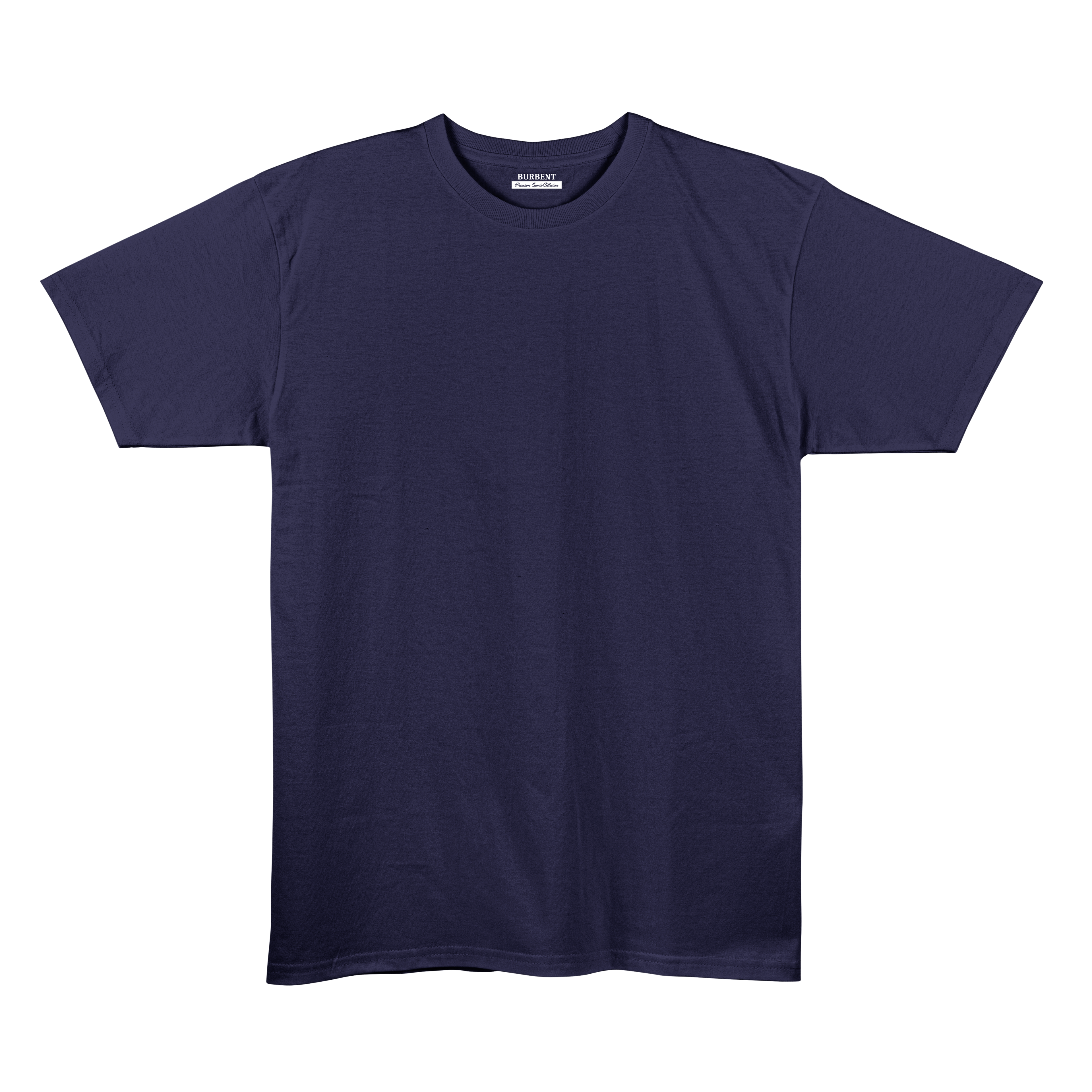 Navy Blue Unisex Regular Fit Tshirt - BURBENT®