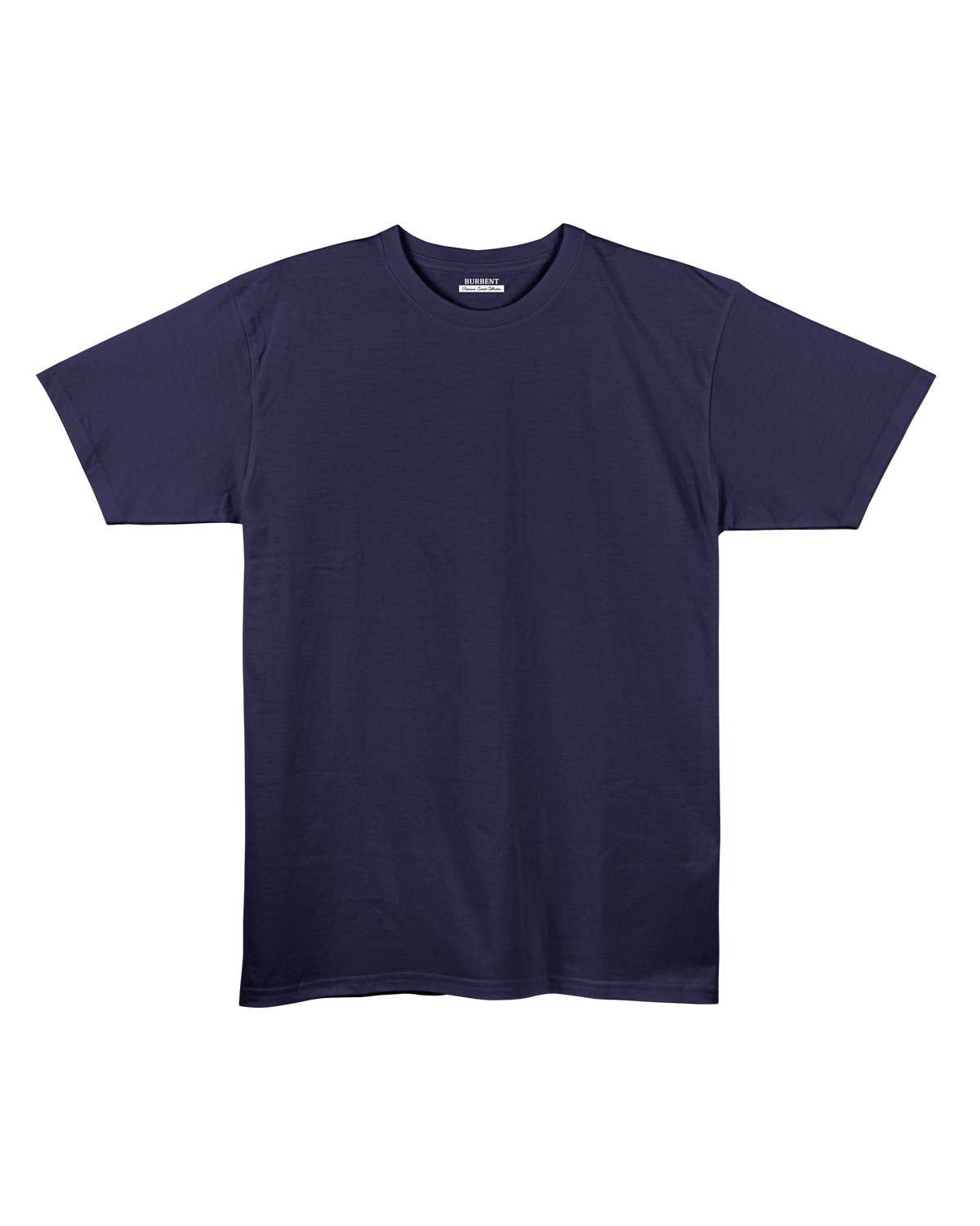 Navy Blue Classic Unisex Cotton T-Shirt - BURBENT®