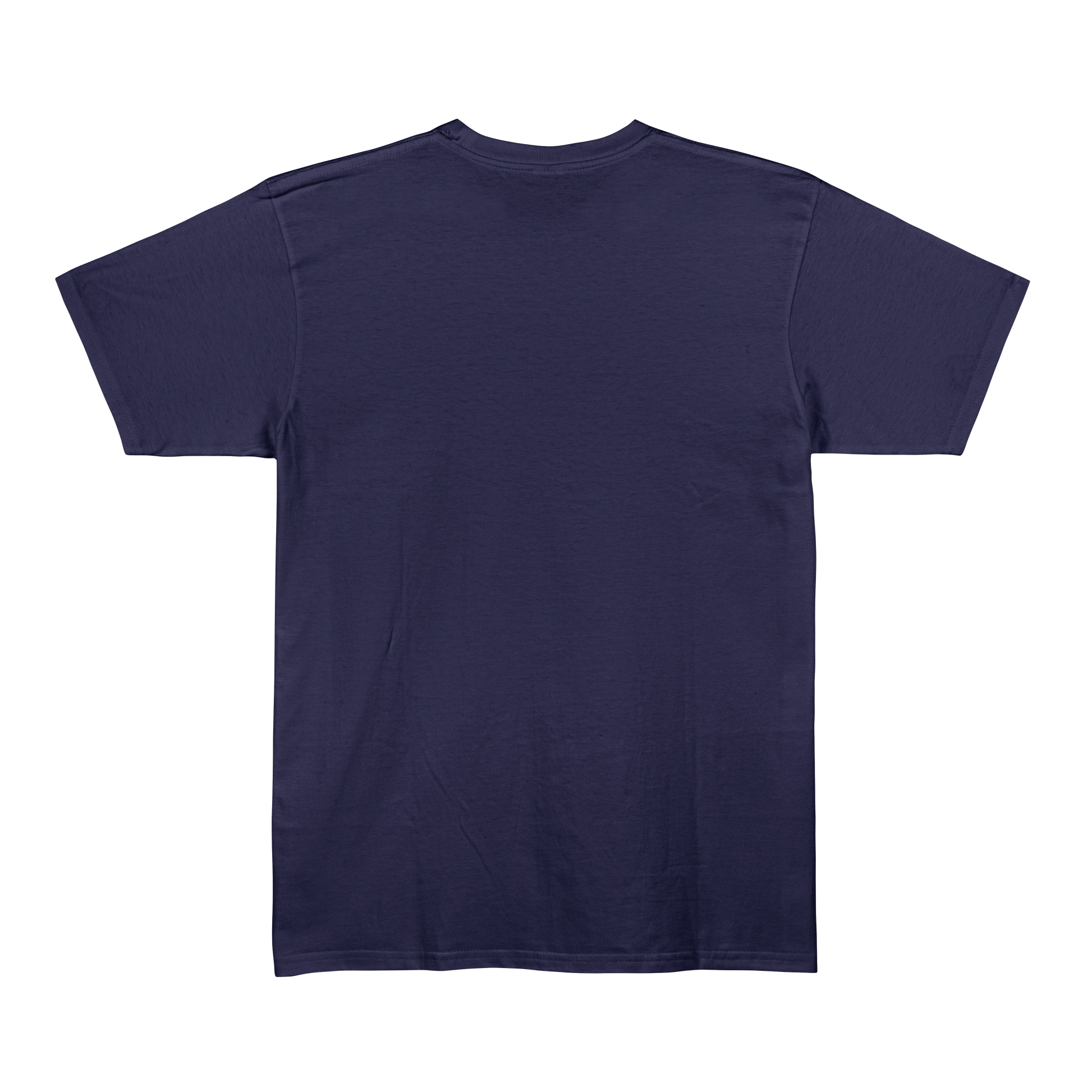 Navy Blue Unisex Regular Fit Tshirt - BURBENT®