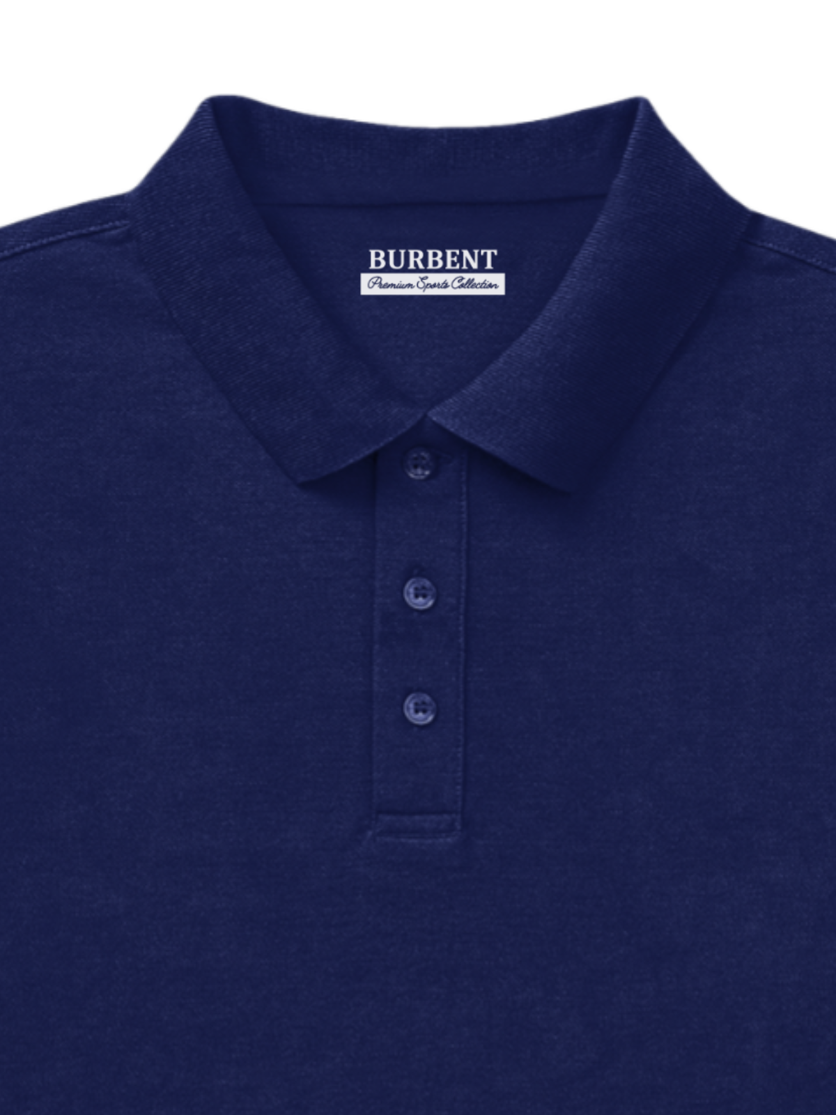 Navy Blue Polo for Men - BURBENT®