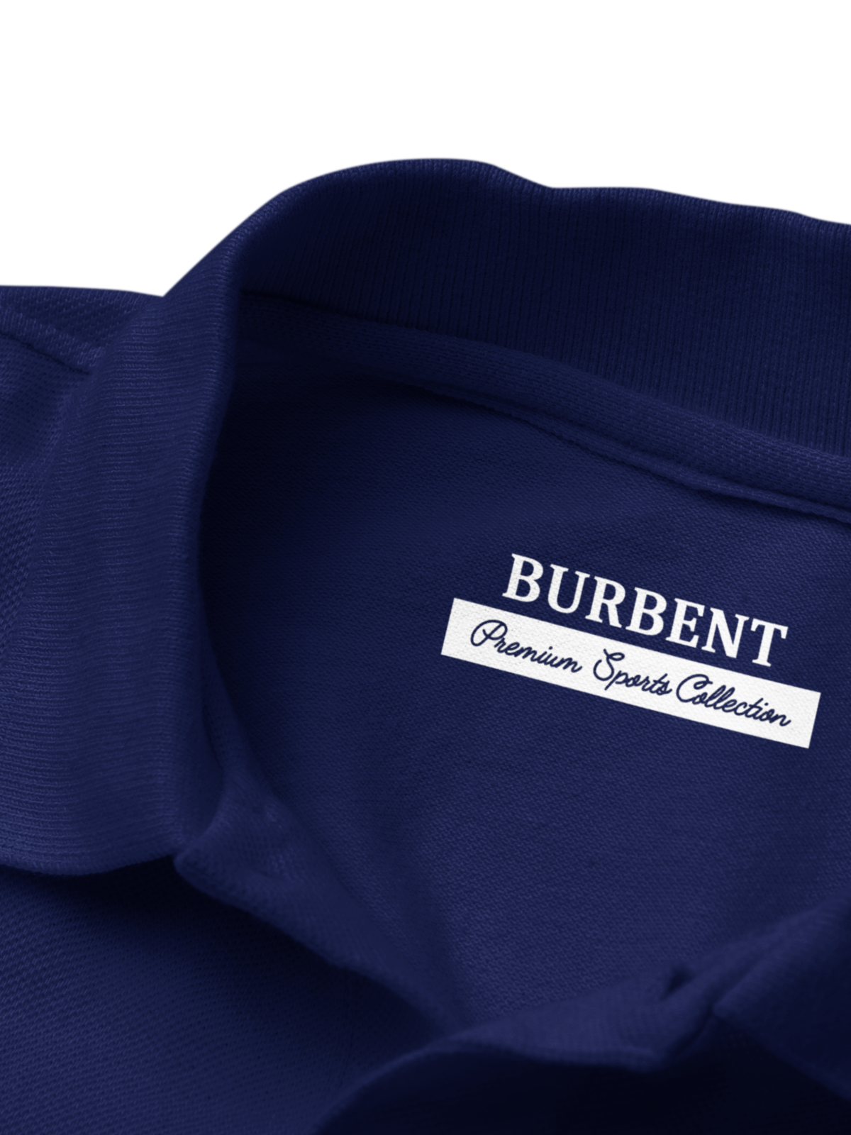 Navy Blue Polo for Men - BURBENT®