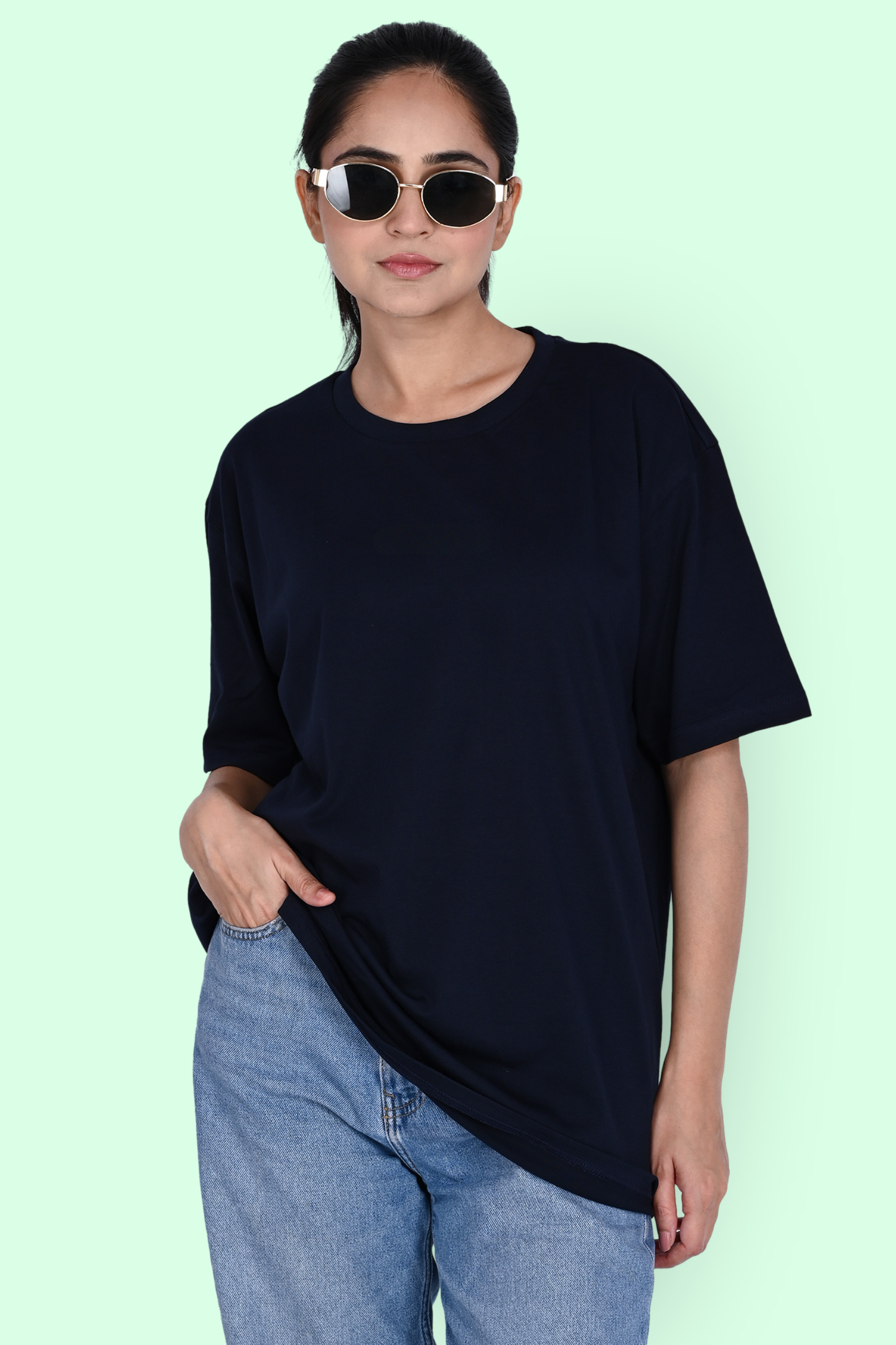 Navy Blue Unisex Supima® Cotton T-shirt