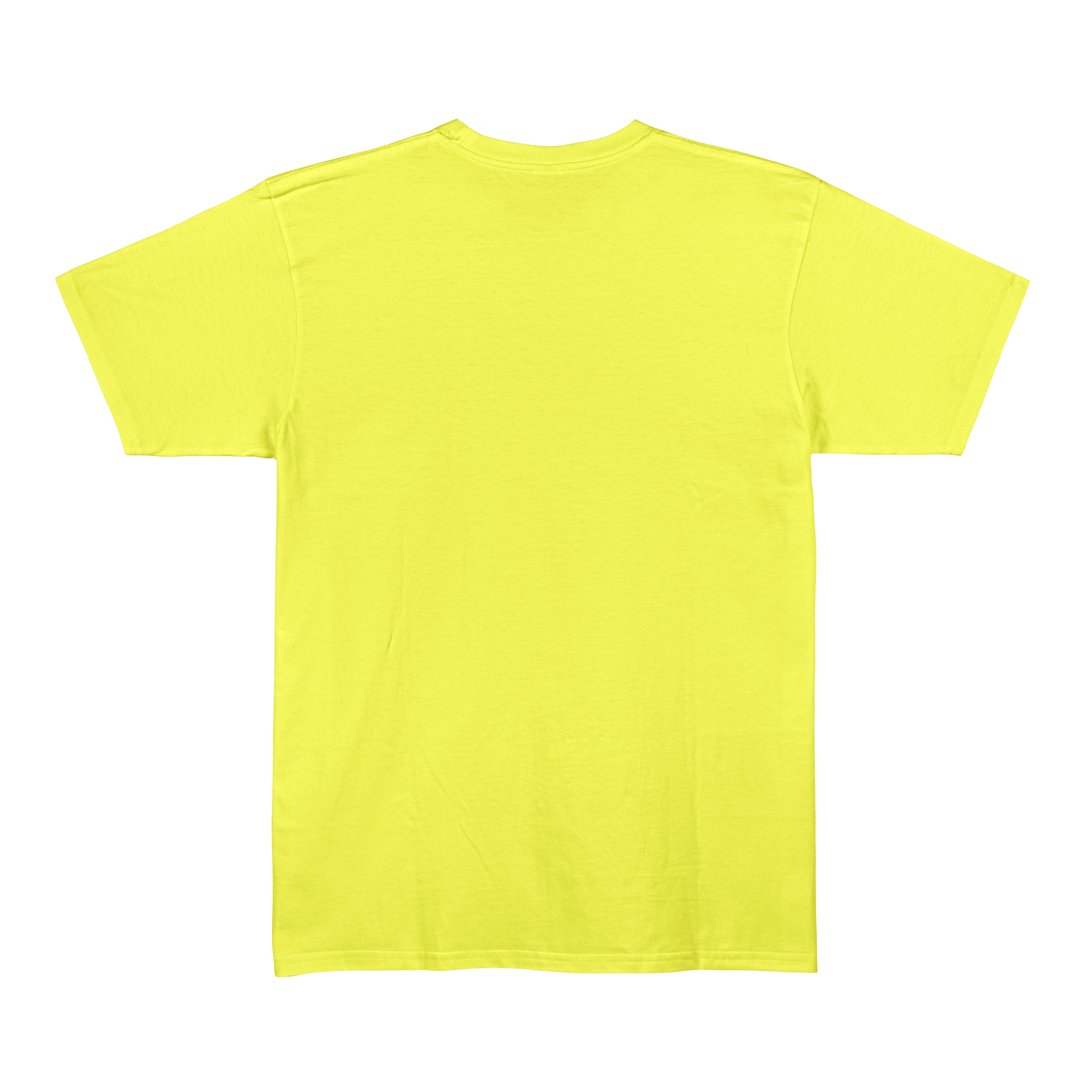 Neon Yellow Unisex Regular Fit Tshirt - BURBENT®