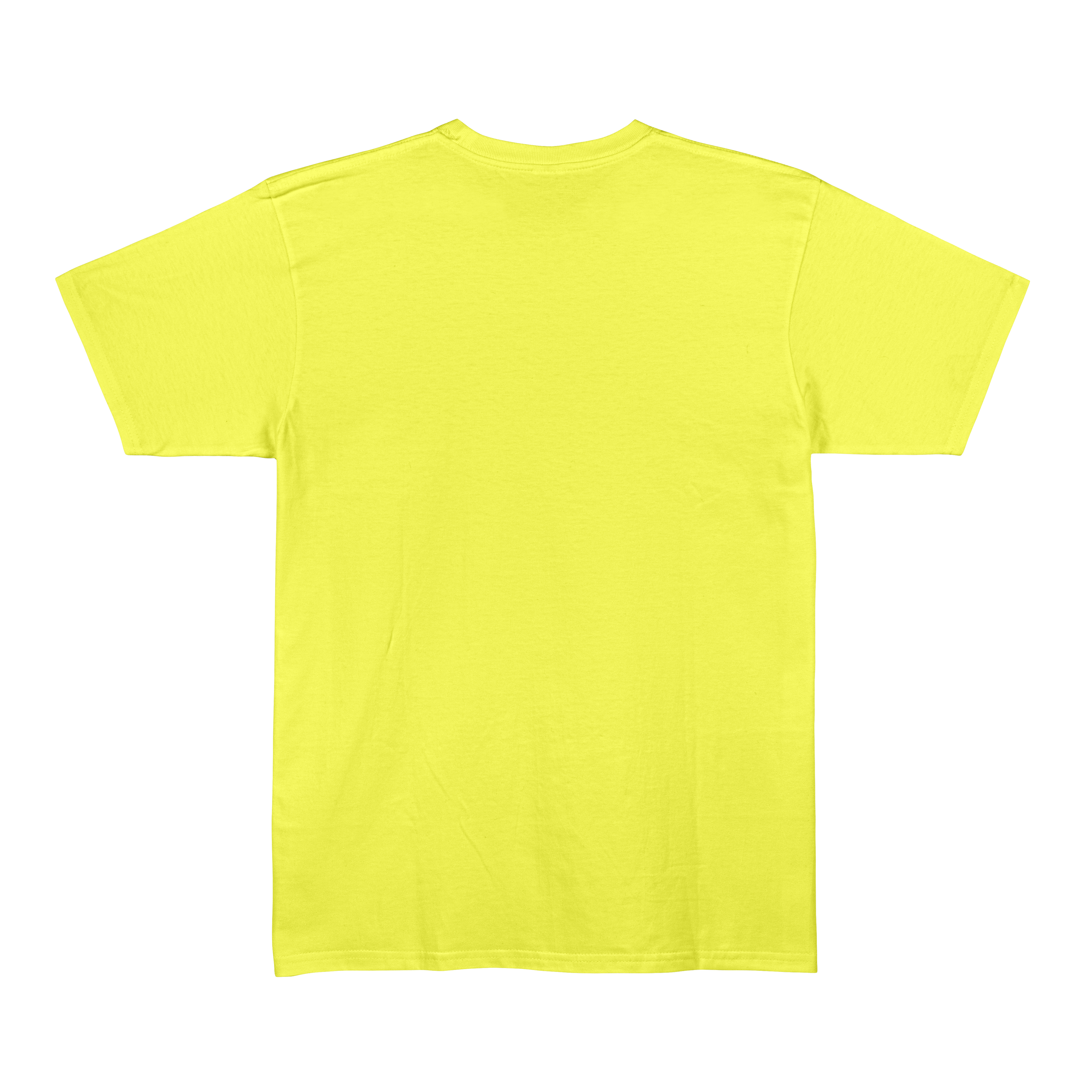 Neon Yellow Unisex Regular Fit Tshirt - BURBENT®
