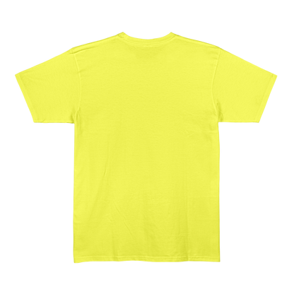 Neon Yellow Unisex Regular Fit Tshirt - BURBENT®