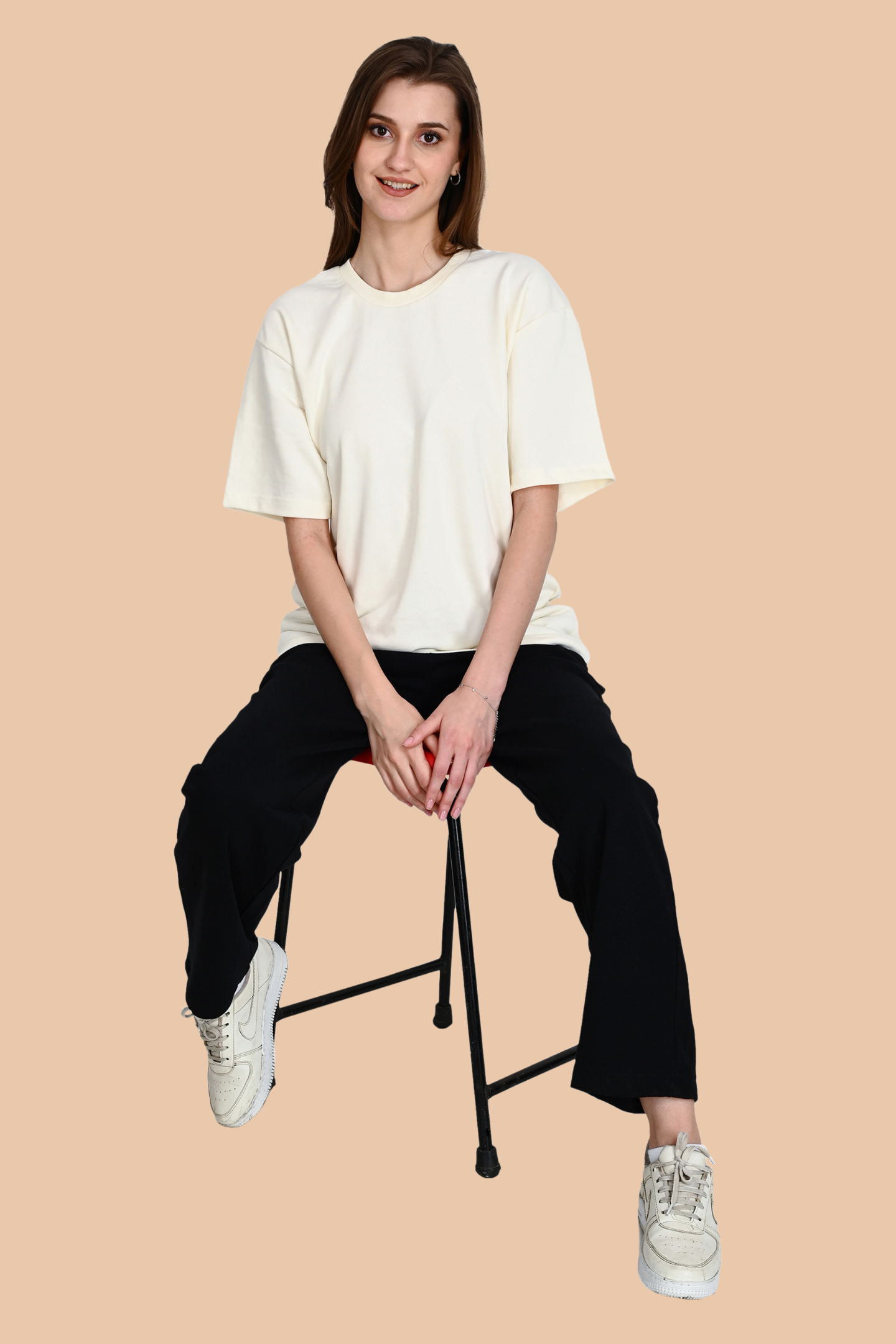 Off-White Unisex Oversized French Terry T-Shirt