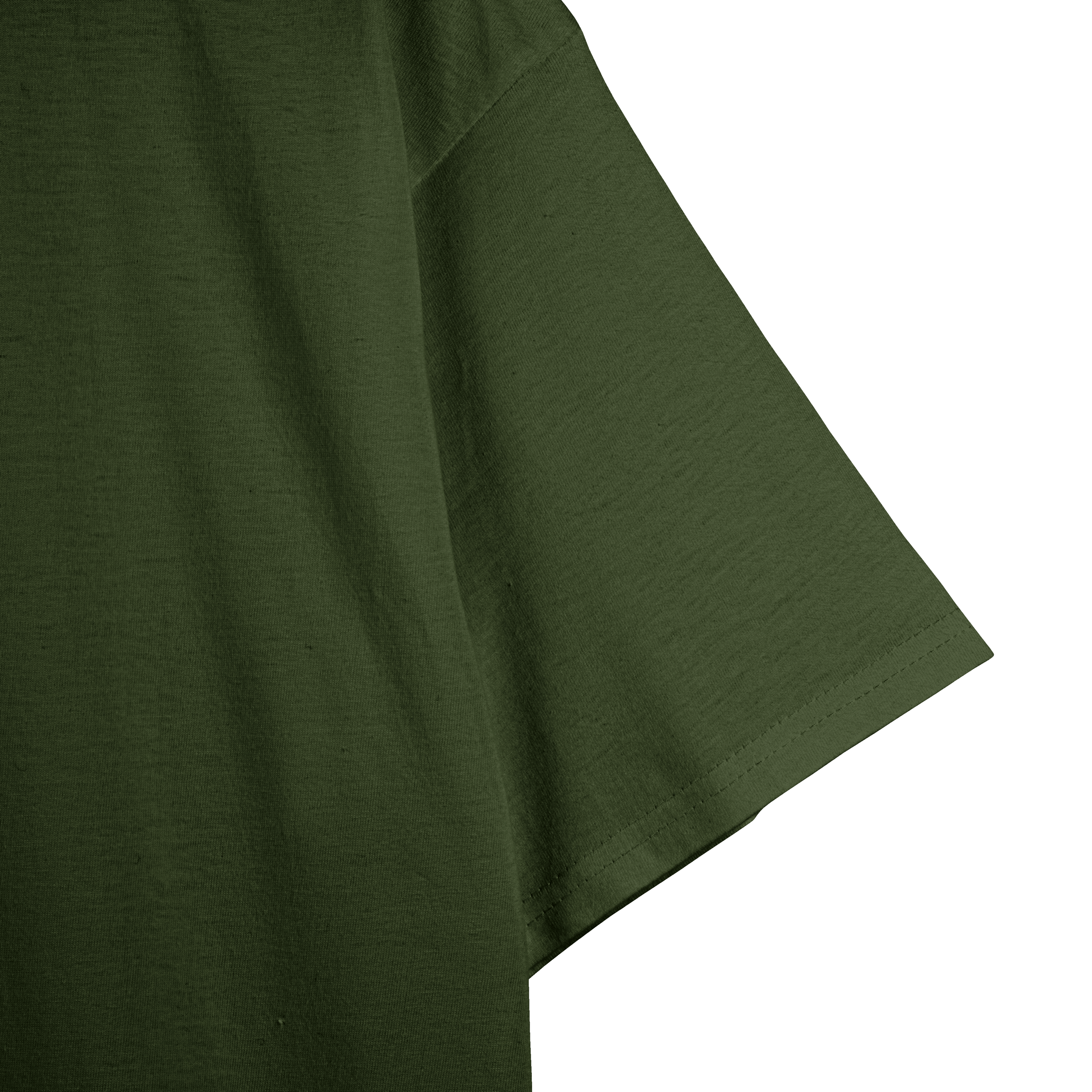 Olive Green Unisex Regular Fit Tshirt - BURBENT®