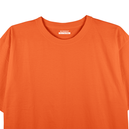 Orange Unisex Regular Fit Tshirt - BURBENT®