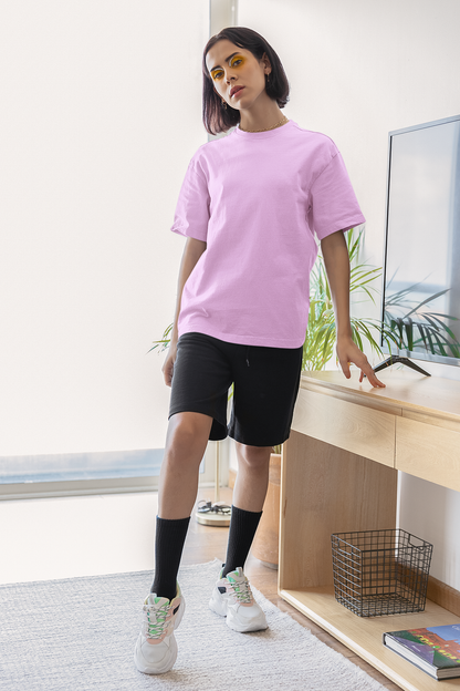 Lavender Oversized Fit Unisex Tshirt - BURBENT®