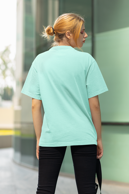 Mint Oversized Fit Unisex Tshirt - BURBENT®