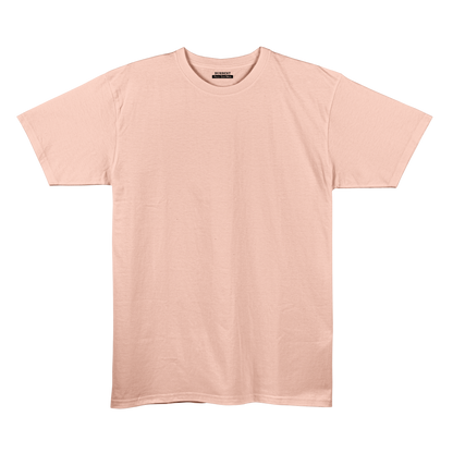 Peach Unisex Regular Fit Tshirt - BURBENT®