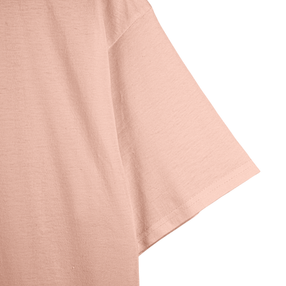 Peach Unisex Regular Fit Tshirt - BURBENT®