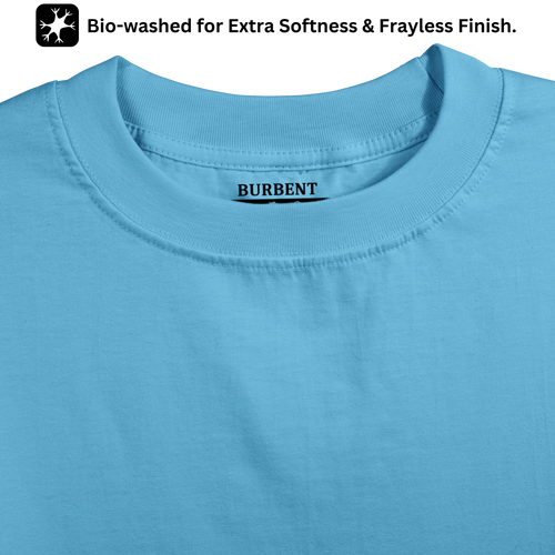 Baby Blue Oversized Fit Unisex Tshirt