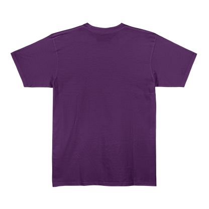 Purple Unisex Regular Fit Tshirt - BURBENT®
